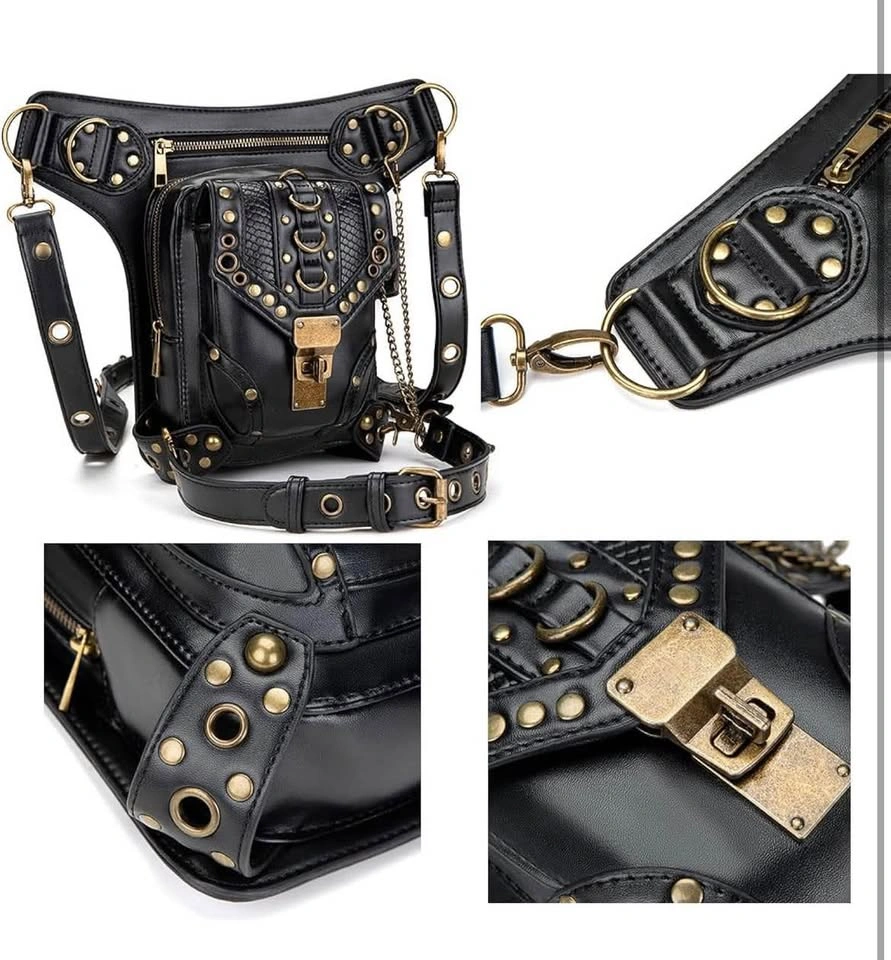 Steampunk Crossbody Shoulder Bag - photo 5