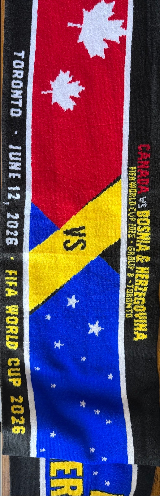 ORIGINAL 2026 FIFA World Cup - Canada vs Bosnia & Herzegovina