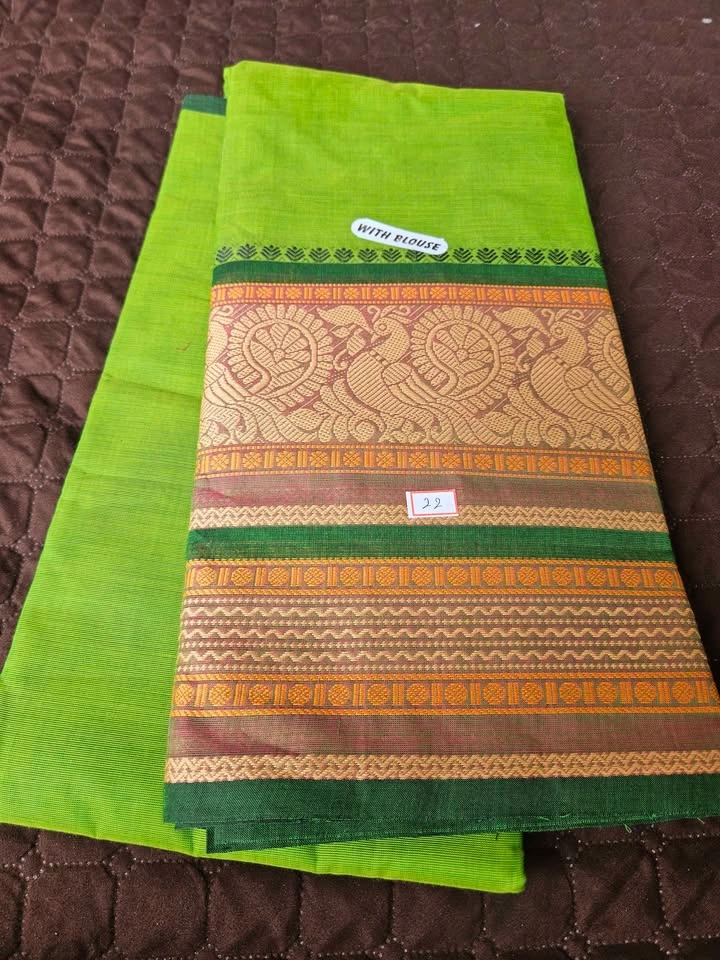 Chettinad Cotton Saree - photo 3