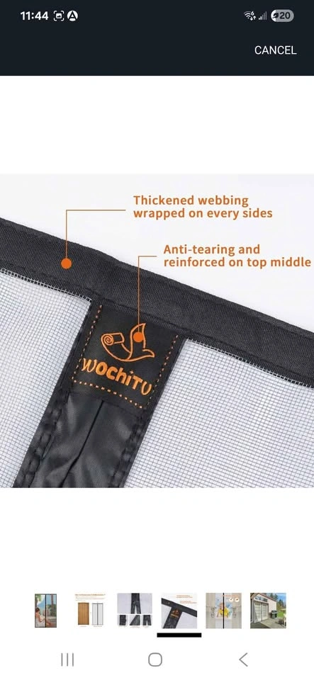 Magnetic screen door for 48" x 82" door - photo 4