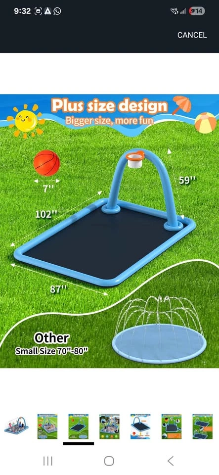 Large water Splash pads - photo 3