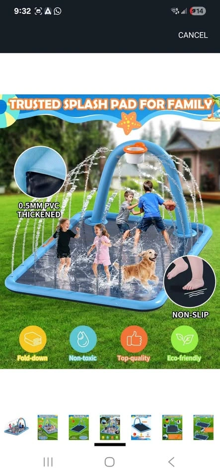 Large water Splash pads - photo 4