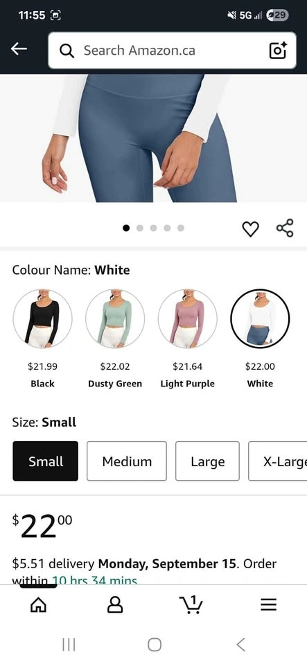 Crop Top full sleeve - photo 2
