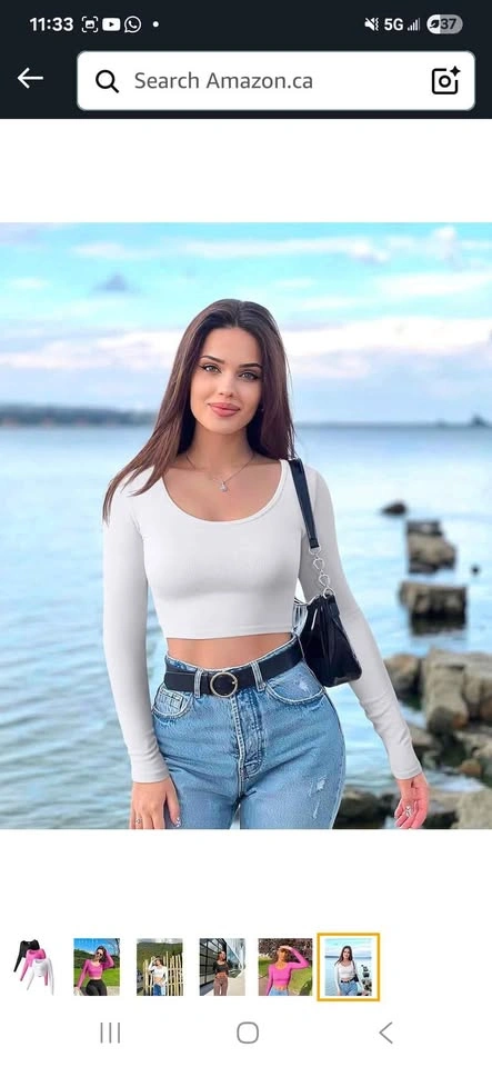 Crop Top full sleeve - photo 4