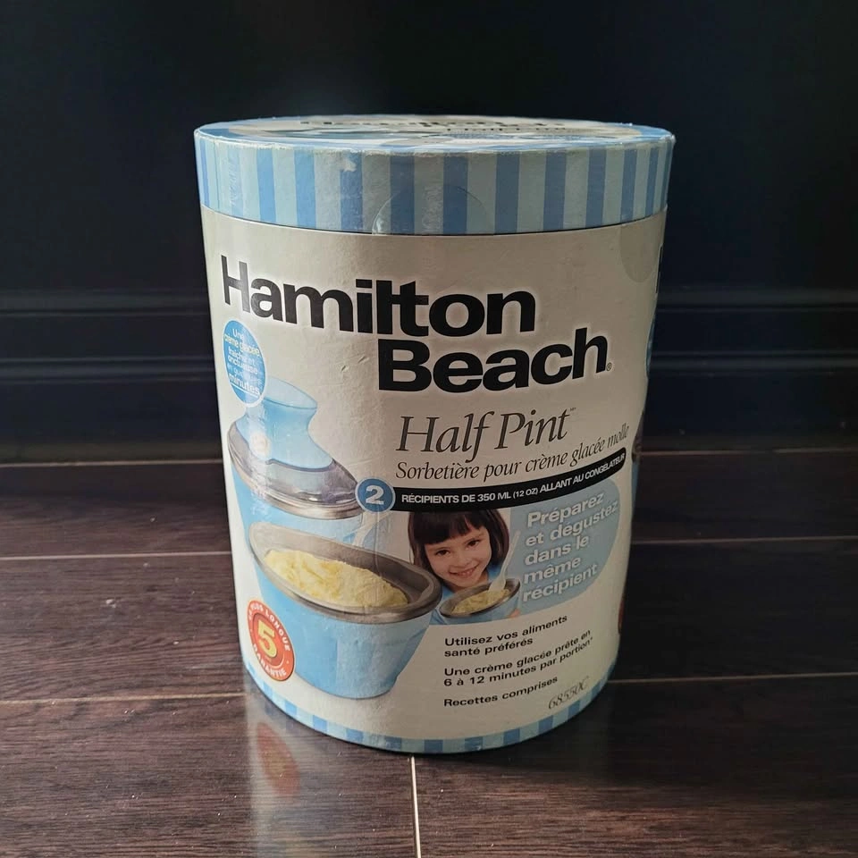Hamilton Beach Half-Pint Soft Serve Ice Cream Maker (Model 68550 - photo 2