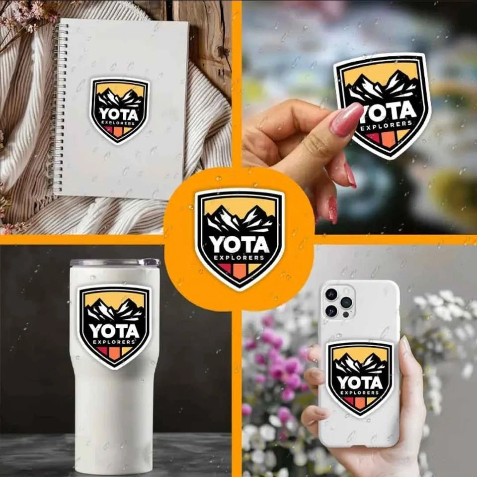 YOTA Explorers Mountain Badge Sticker - photo 4