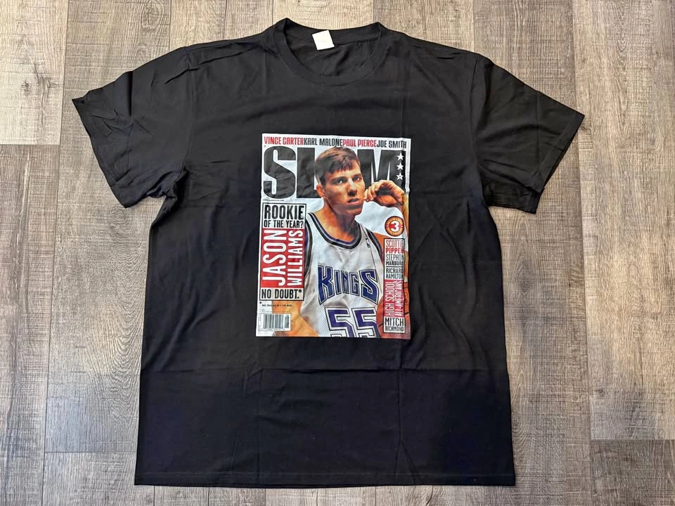 Jason Williams Sacramento Kings Slam Magazine Cover T-Shirt