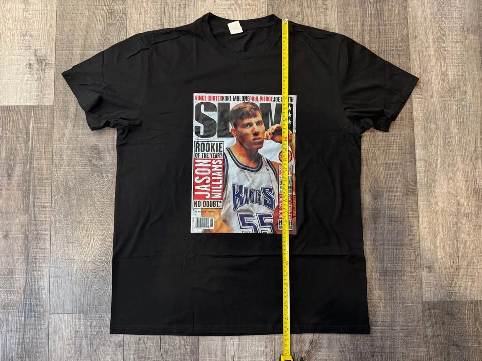 Jason Williams Sacramento Kings Slam Magazine Cover T-Shirt - photo 5