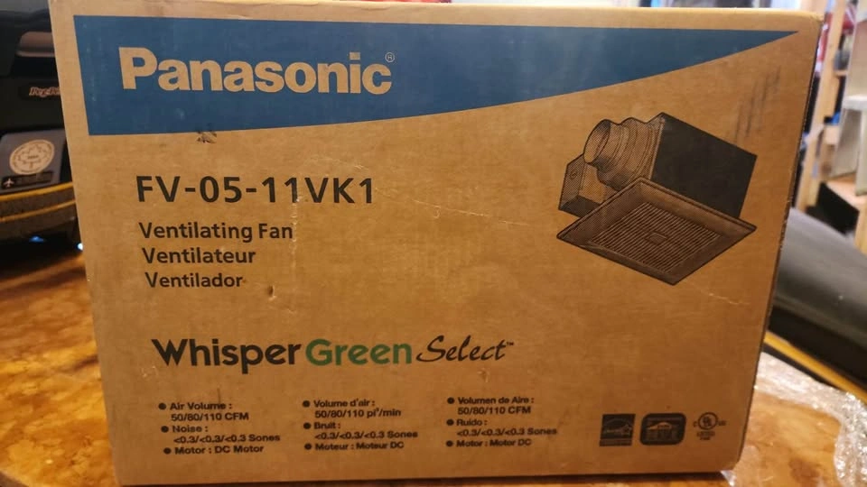 Panasonic Whisper Green Select FV-05-11VK1 Bathroom Fan - photo 2