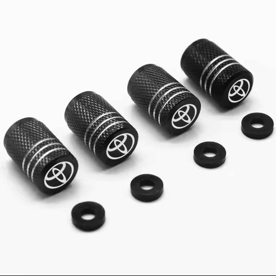Toyota Wheel Tire Valve Stem Caps - photo 2