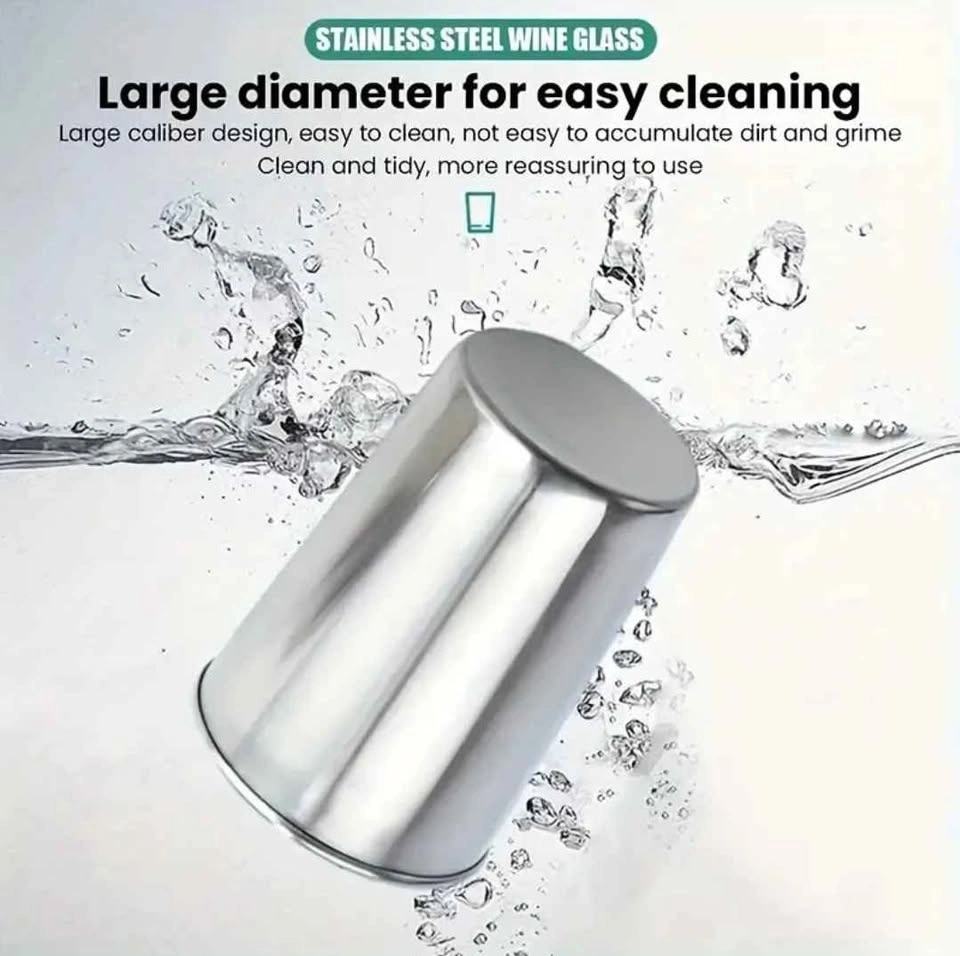 Portable Stainless Steel Shot Glass Set - photo 4