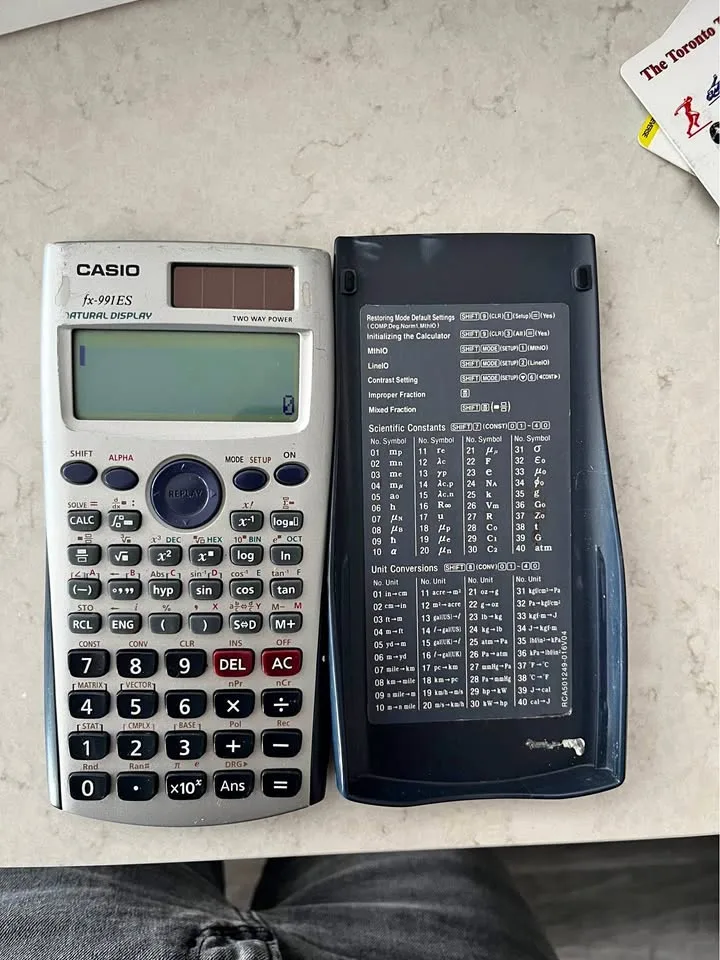 Casio fx-991ES thumbnail