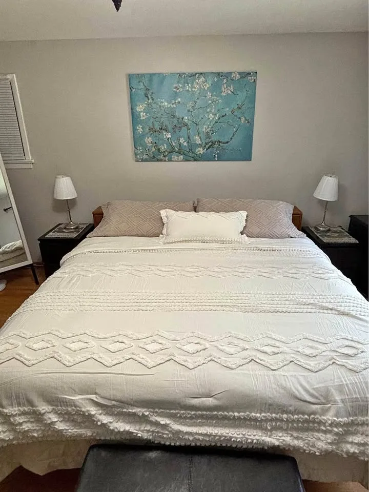 Teakwood California King Size Bed