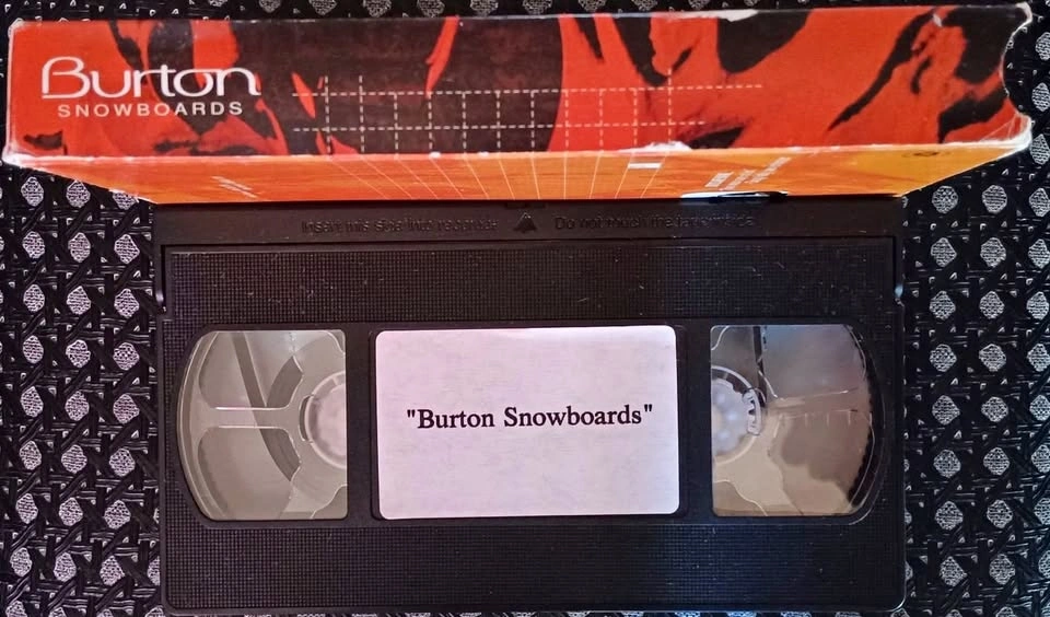 Vintage 1999 Burton Snowboards Team VHS PromoTape (JDK Design)