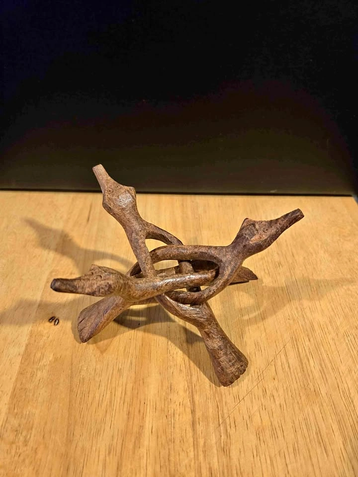 Decorative Wooden Stand (no bowl)