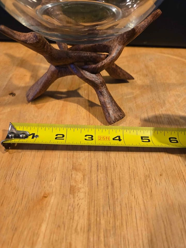 Decorative Wooden Stand (no bowl) - photo 4