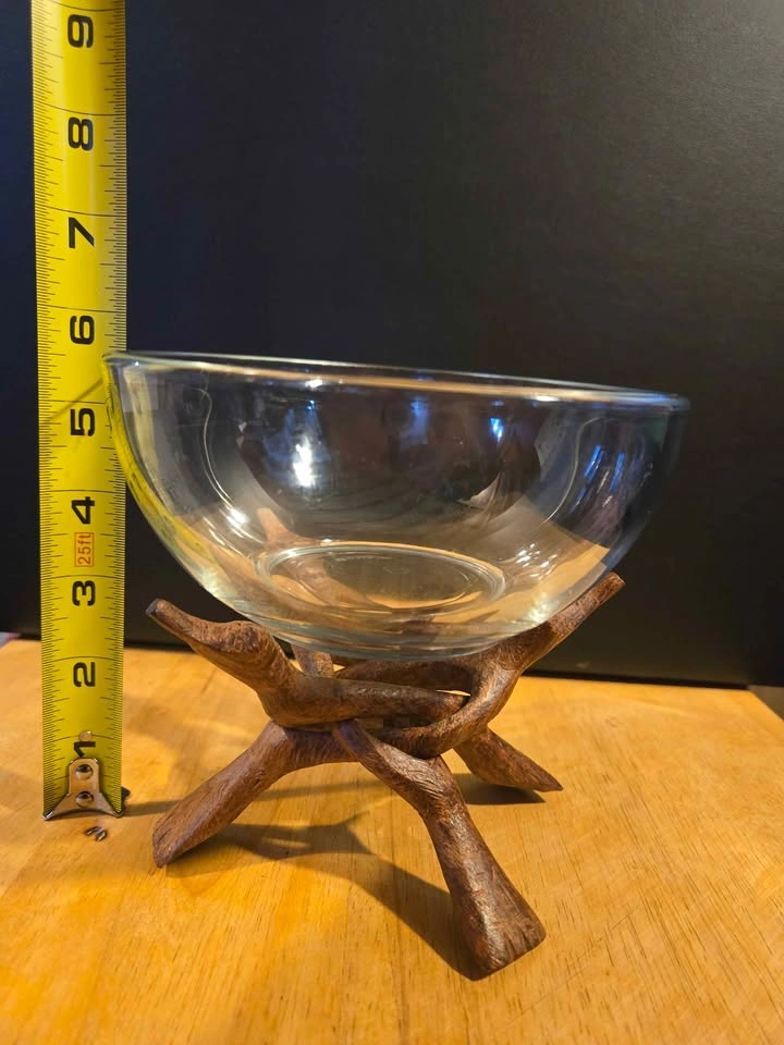 Decorative Wooden Stand (no bowl) - photo 5