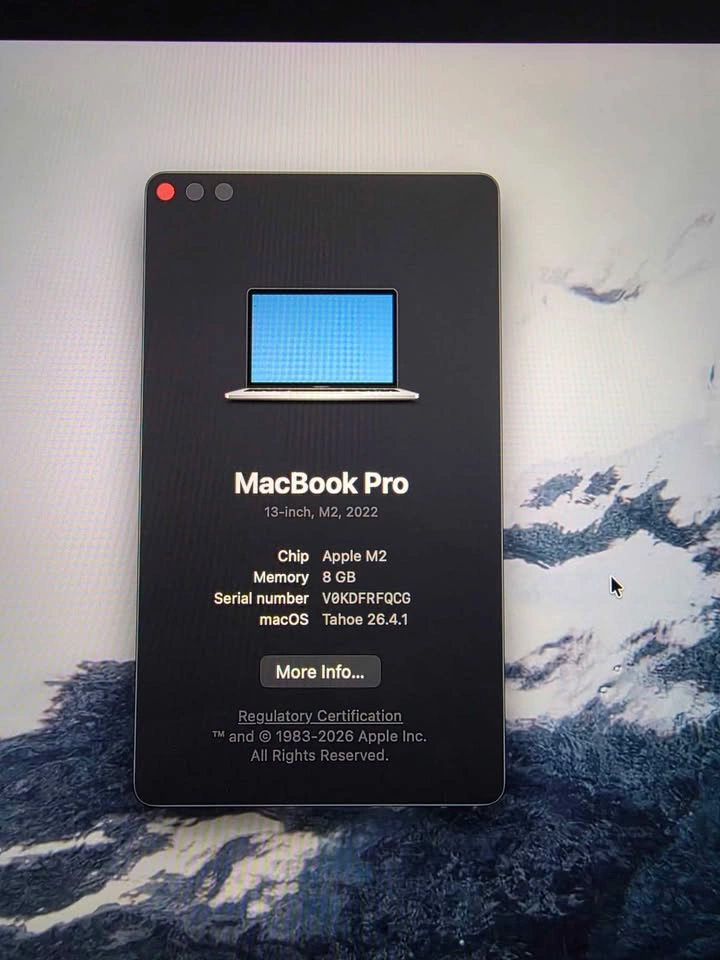 Macbook pro M2 touchbar - photo 4
