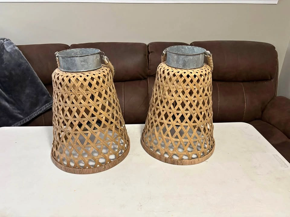 Set of 2 Decorative Lanterns – $40