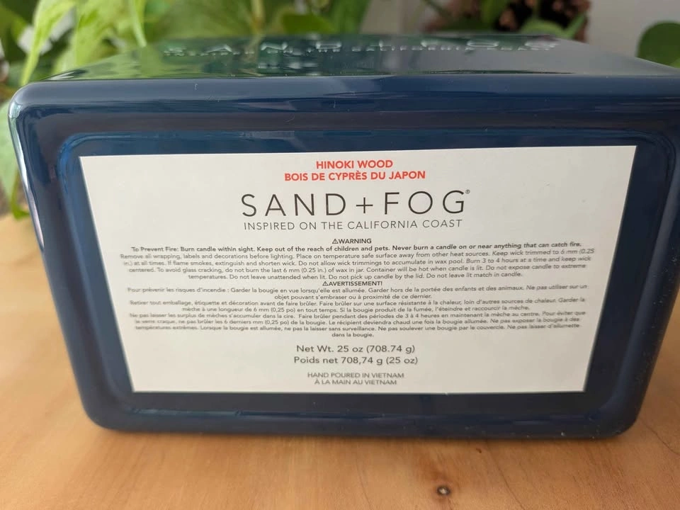 Sand and Fog - 3 wick candle - photo 2