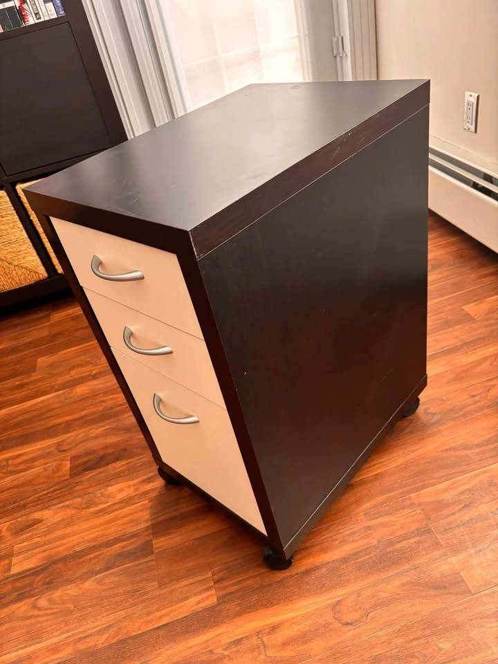Mobile 3-Drawer Filing Cabinet (IKEA) - photo 3