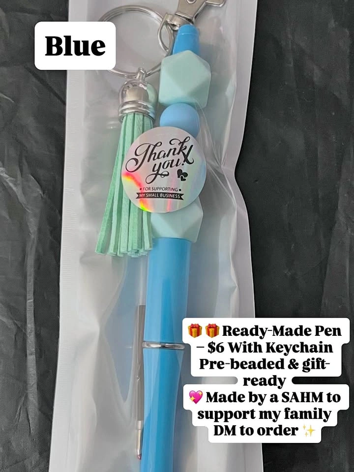 Handmade Chunky Beaded Pens – Ready-Made & DIY Kits!