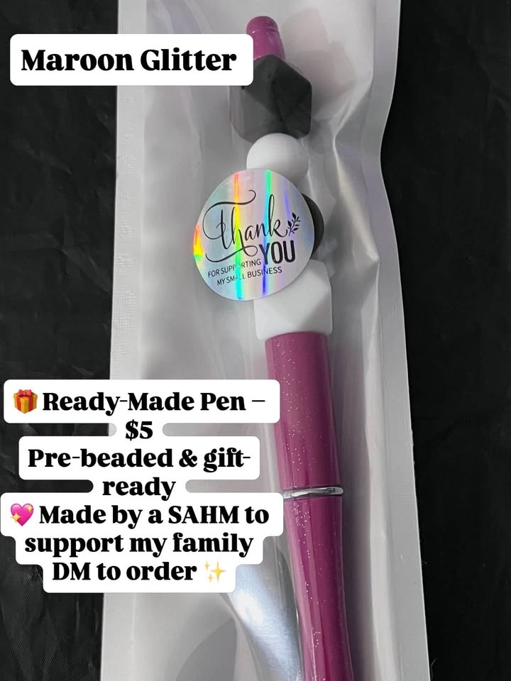 Handmade Chunky Beaded Pens – Ready-Made & DIY Kits! - photo 3