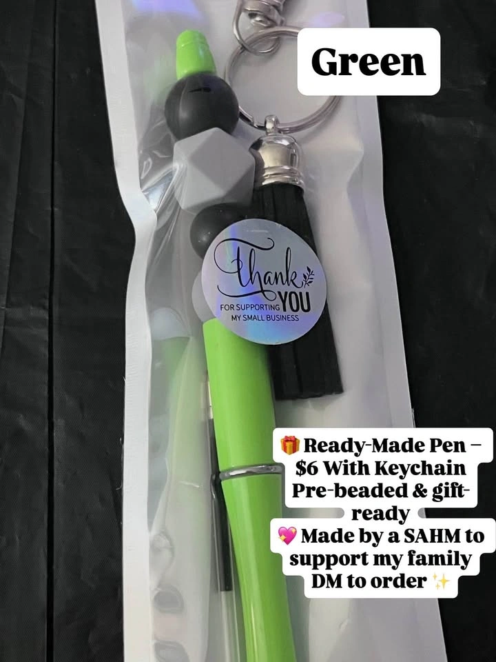 Handmade Chunky Beaded Pens – Ready-Made & DIY Kits! - photo 4
