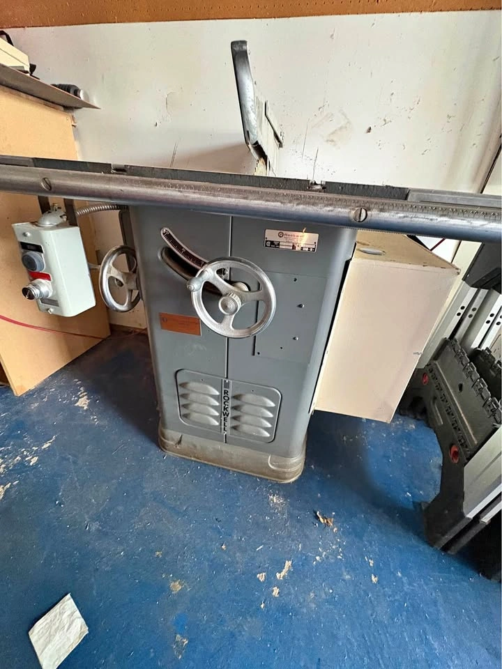 Rockwell Delta 10" Unisaw Cabinet Table Saw (3-Phase)
