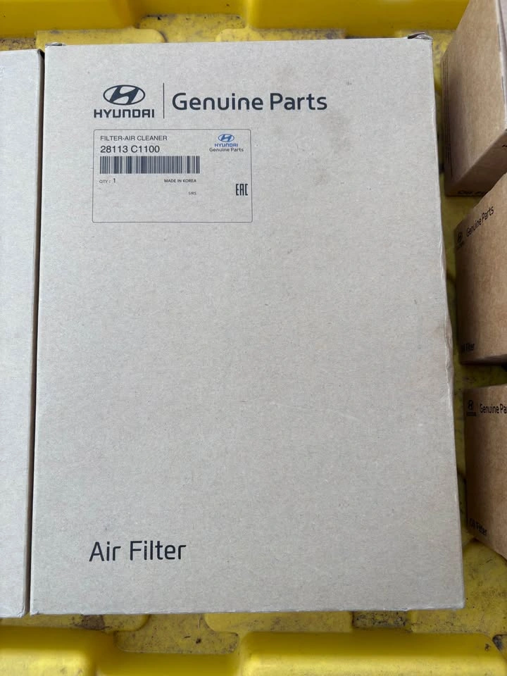 2 Hyundai/Kia engine air filters and 3 Hyundai oil filters - photo 3