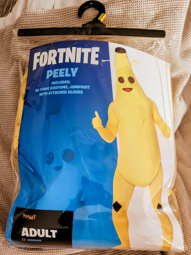 Fortnite Peely Banana Costume - Adult Medium thumbnail