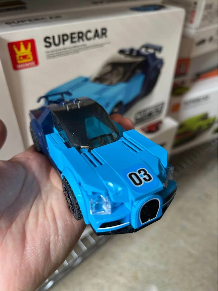 LEGO Compatible Racing Car Building Blocks - photo 3