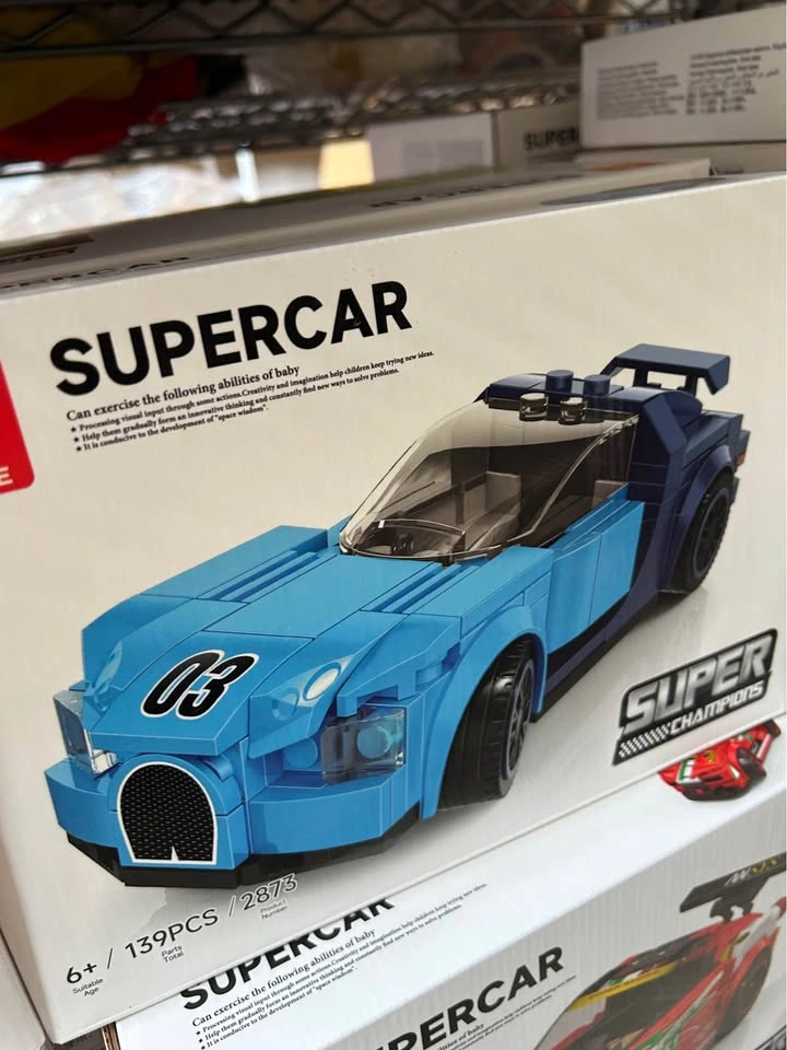 LEGO Compatible Racing Car Building Blocks - photo 4
