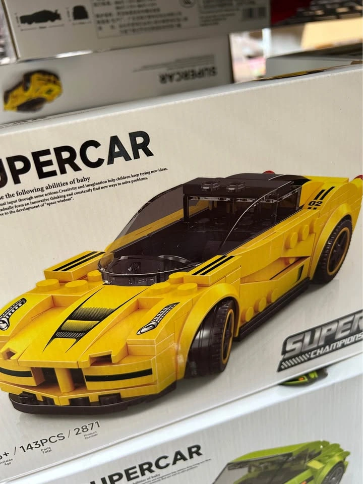 LEGO Compatible Racing Car Building Blocks - photo 5