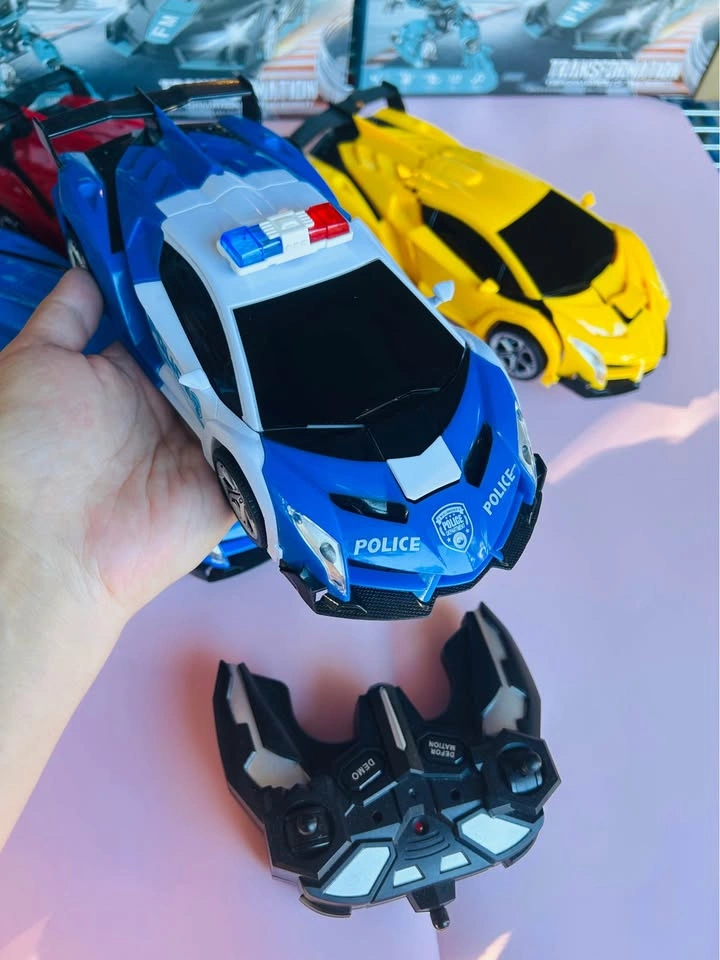 Remote Control Transforming Robot Car – RC Toy Vehicle - photo 2