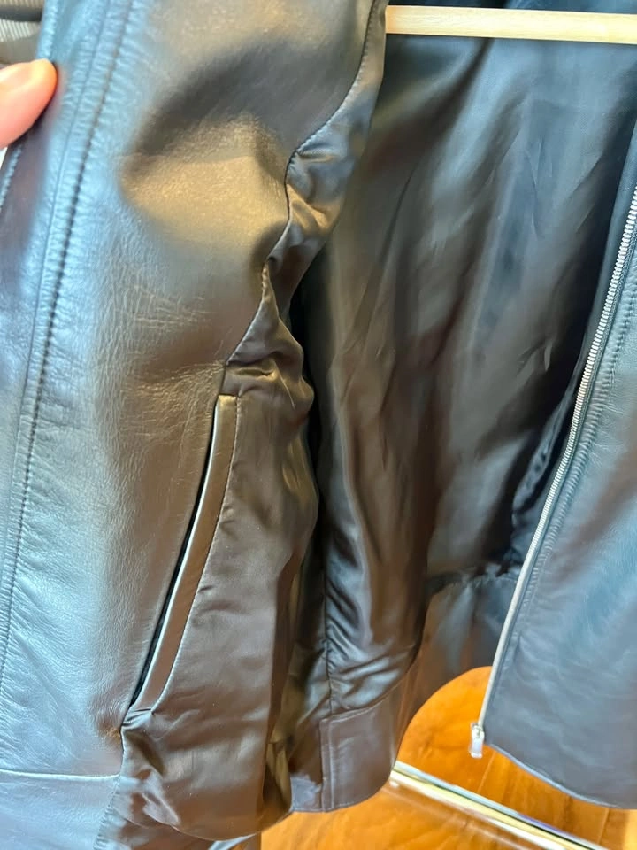 Theory Leather Jacket Small Brand New - photo 5