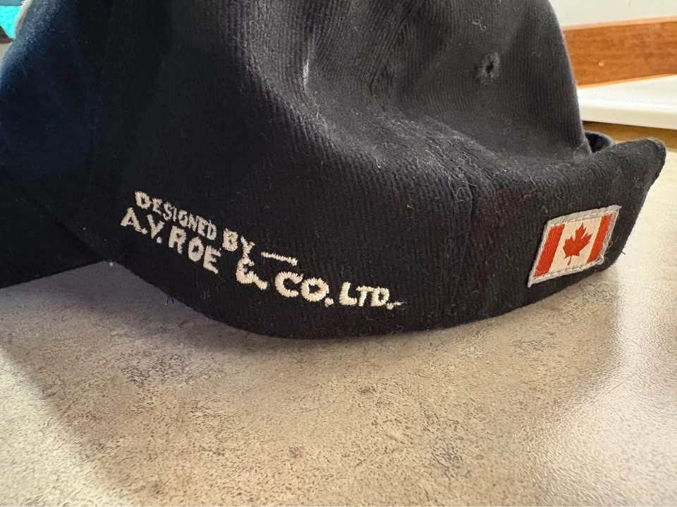 Vintage-Style Adult Red Canoe Victory Aircraft Lancaster Cap - photo 2