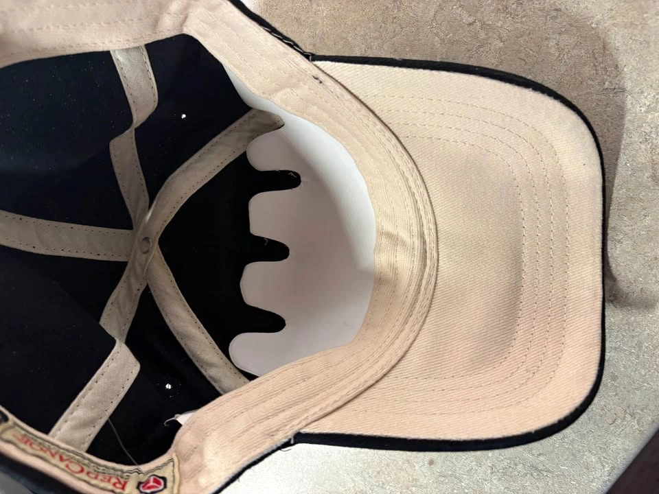 Vintage-Style Adult Red Canoe Victory Aircraft Lancaster Cap - photo 5