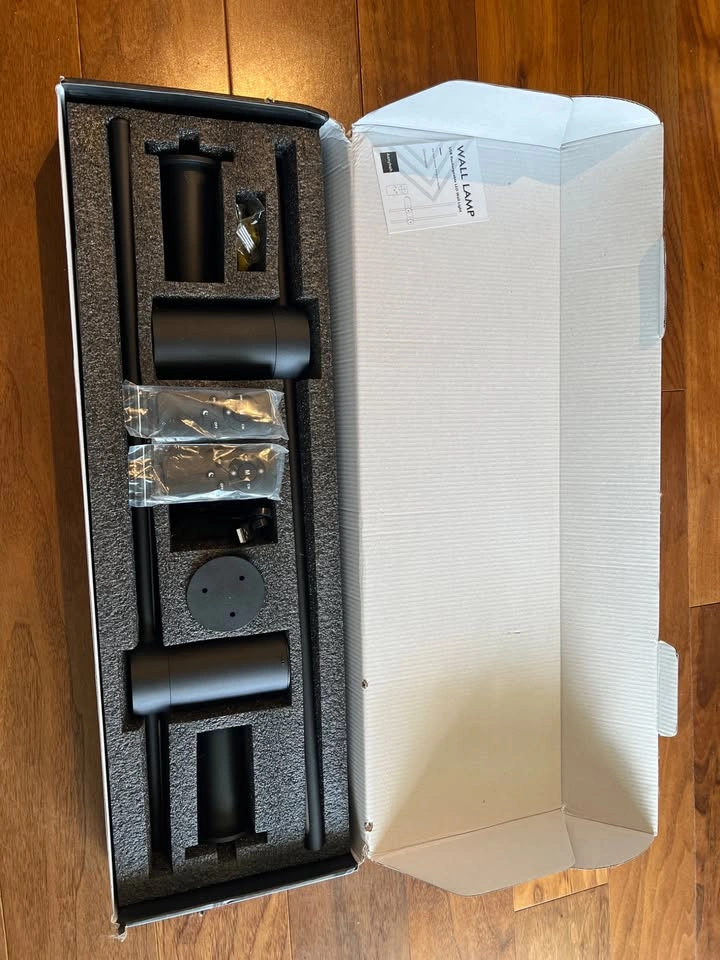 USB Rechargeable LED Wall Light Set Of 2, 6000mAh - photo 2