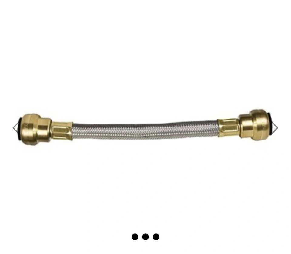 3/4in Push x 3/4in FNPT hot water tank connection - photo 2