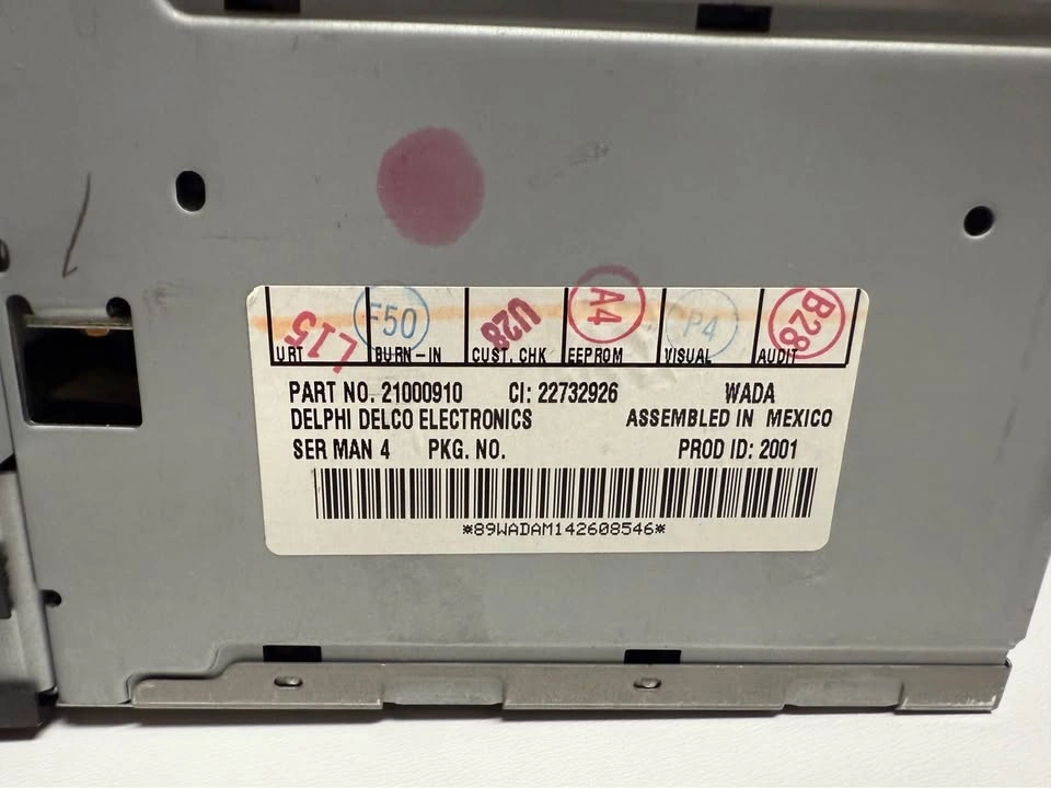 Car Stereo. Delphi Delco Electronics - photo 5
