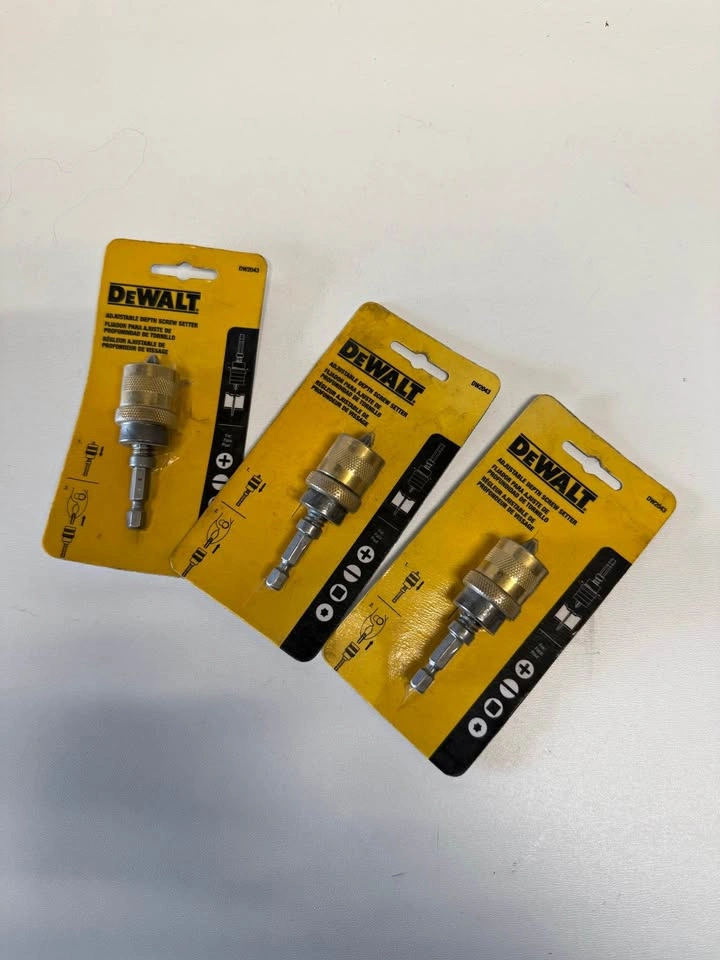 Adjustable depth screw setter