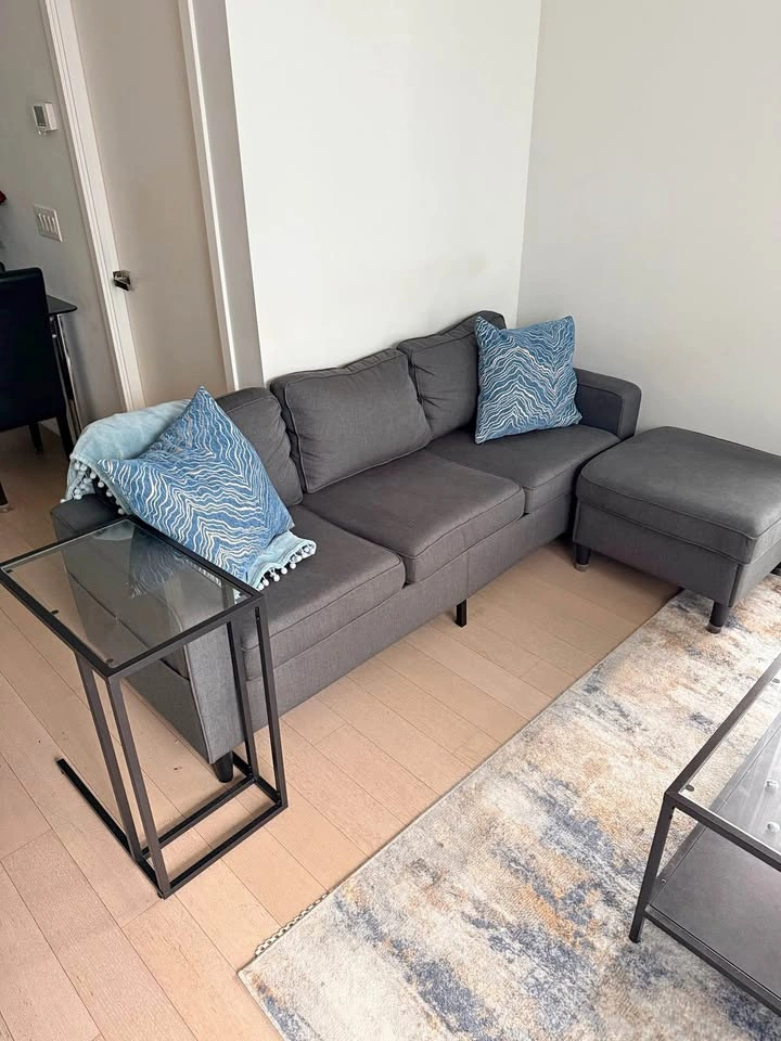 3‑Seater Sectional Sofa with Movable Storage Chaise