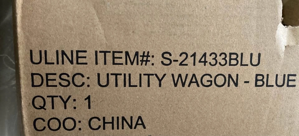 Utility Wagon- Blue - photo 2
