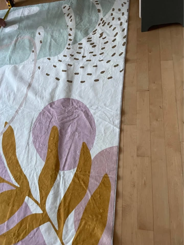 Huge gorgeous 8 x 10 ft like new washable rug - photo 2
