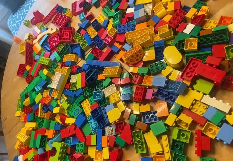 Huge Lego Duplo Lot Blocks Figures Animals - photo 5