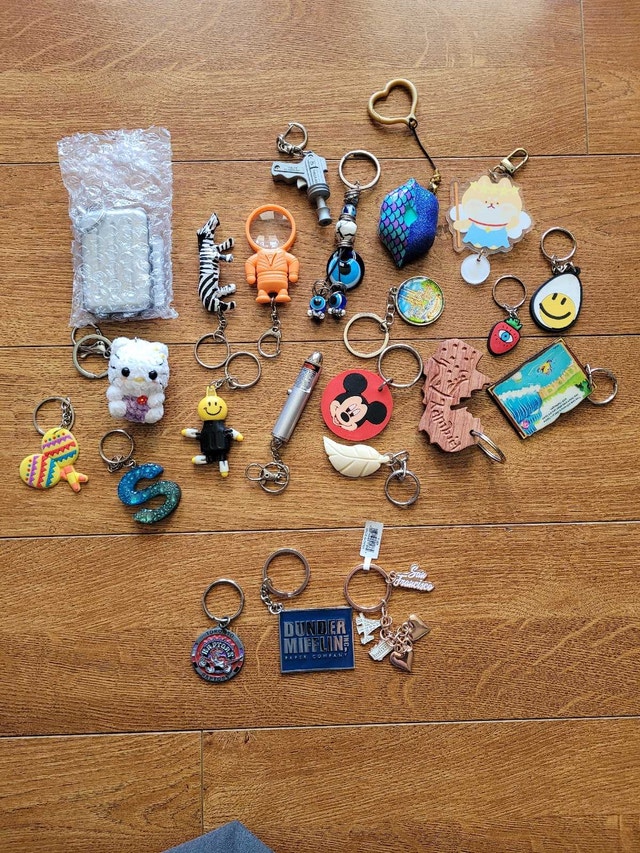 20+ Keychains!
