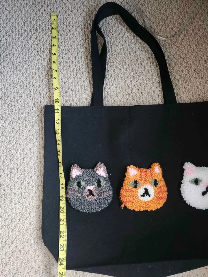NEW handmade Cat tote bag - photo 3