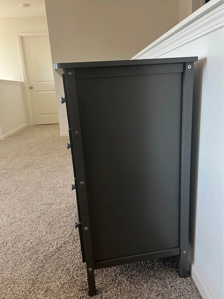 Gray Baby Nursery Set – Crib + Dresser + Changing Table - photo 3