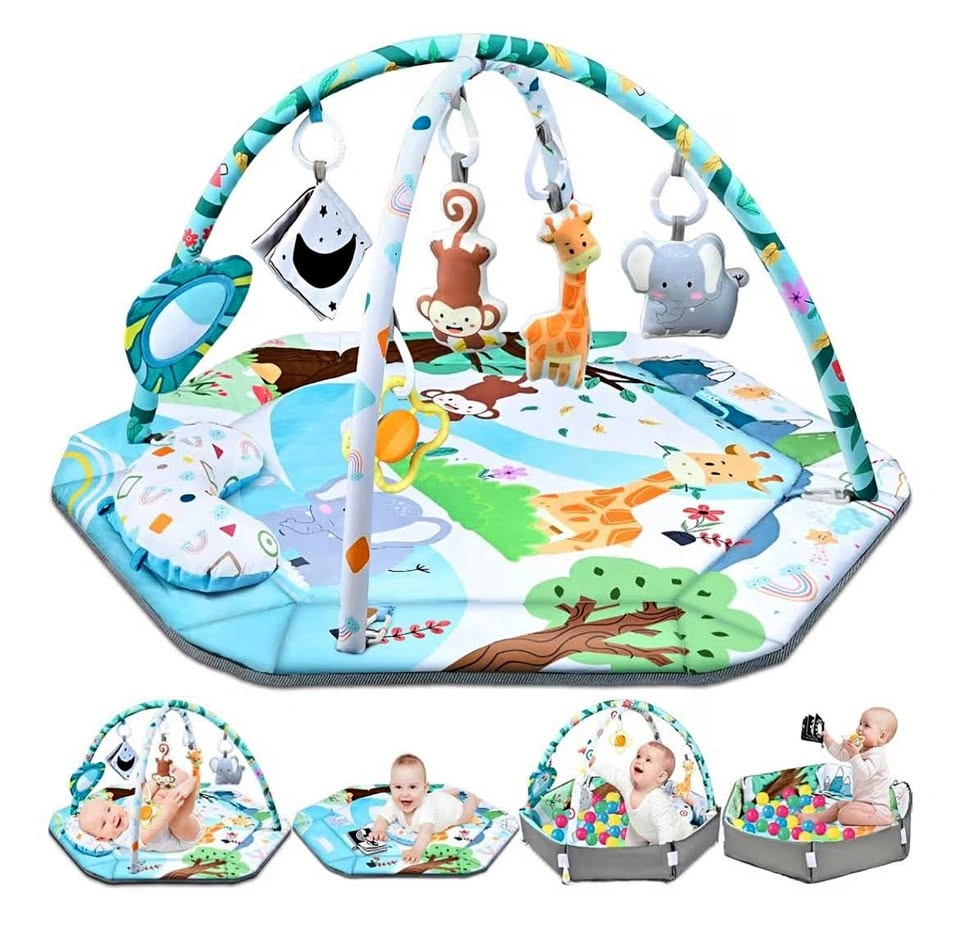 Baby Activity Play Mat + Ball Pit Playpen – Excellent Condition